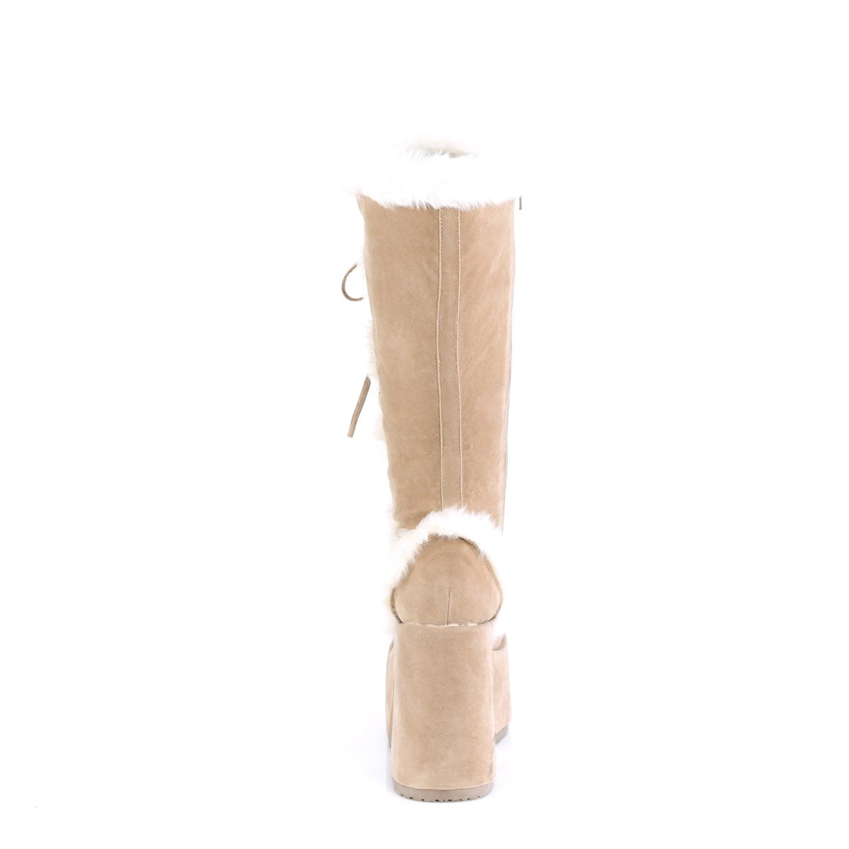 Botas Hasta La Rodilla Demonia Camel-311 Vegan Gamuza Mujer Marrom Claro | MX-9-SQD