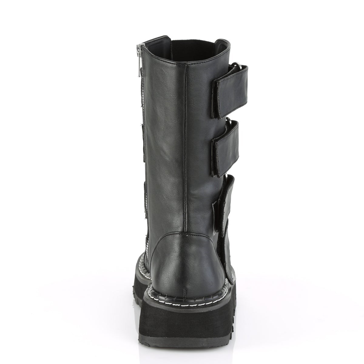 Botas Hasta La Rodilla Demonia Lilith-211 Vegan Cuero Mujer Negros | MX-0-BLI