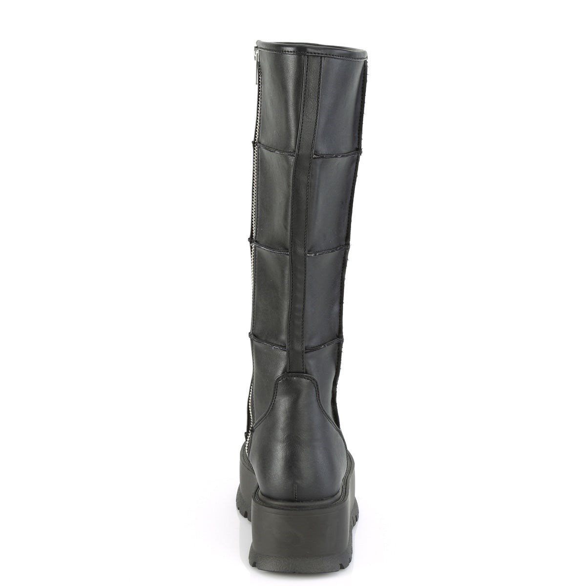 Botas Hasta La Rodilla Demonia Slacker-230 Vegan Cuero Mujer Negros | MX-1-VKY