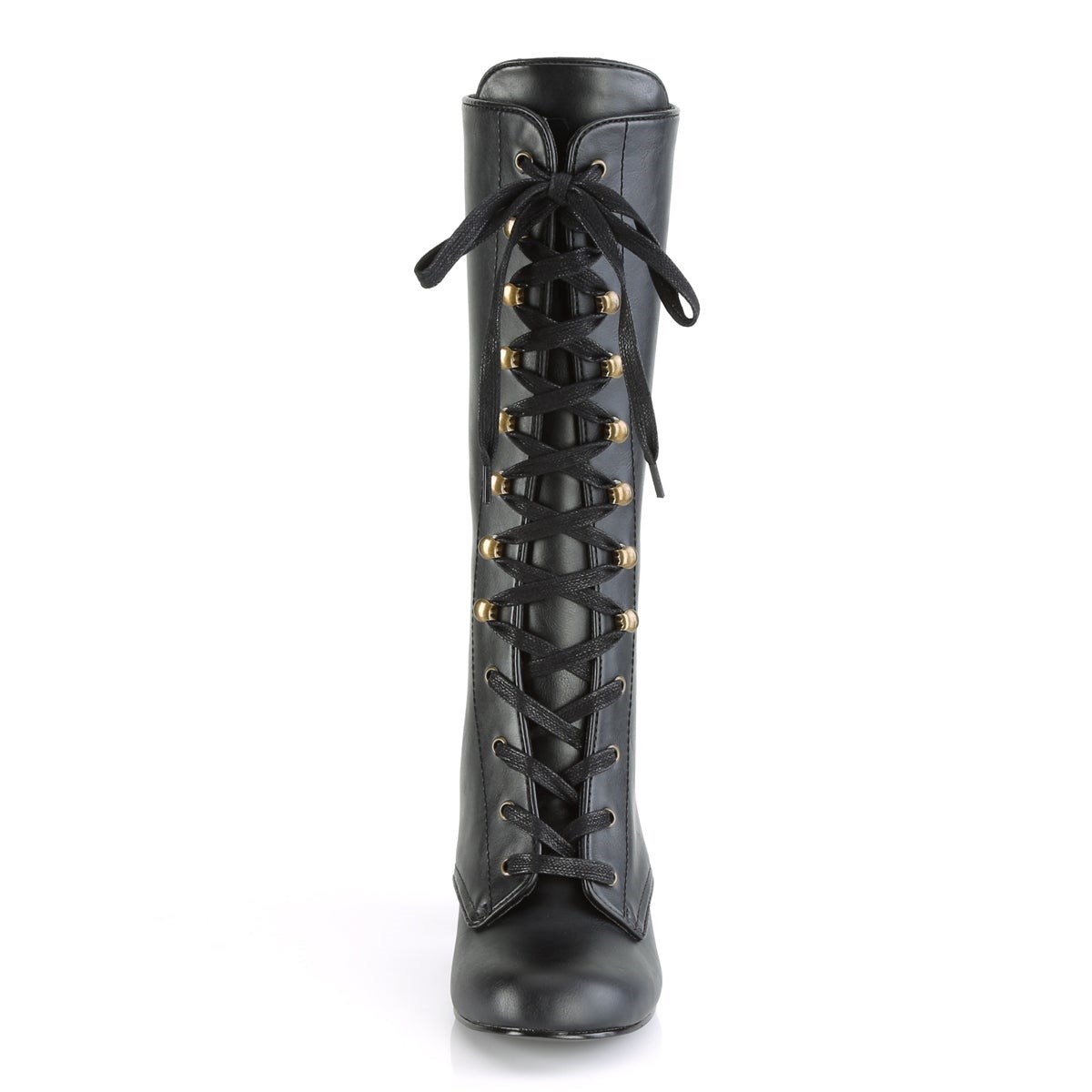 Botas Hasta La Rodilla Demonia Vivika-205 Vegan Cuero Mujer Negros | MX-5-ESD