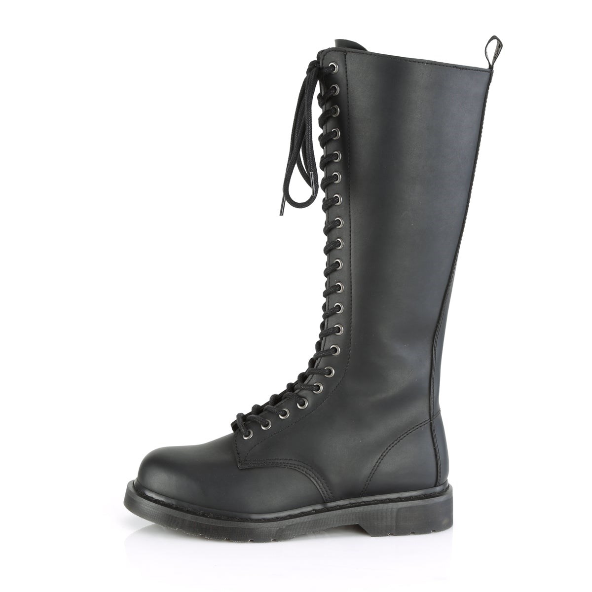 Botas de combate Demonia Bolt-400 Vegan Cuero Mujer Negros | MX-4-AES