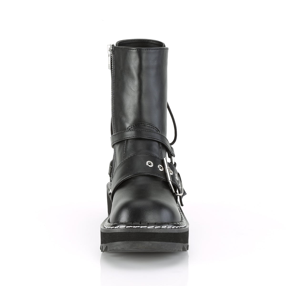 Botines Demonia Lilith-210 Vegan Cuero Mujer Negros | MX-3-WNE