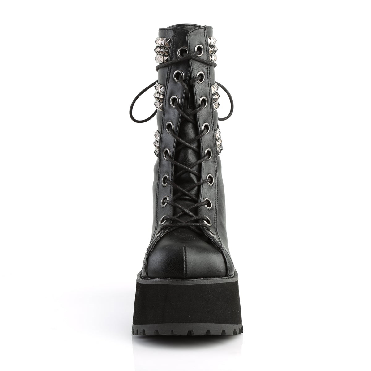 Botines Demonia Ranger-305 Vegan Cuero Mujer Negros | MX-2-VMB