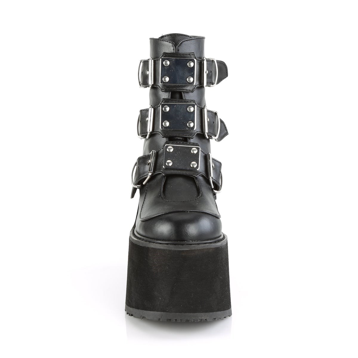 Botines Demonia Swing-105 Vegan Cuero Mujer Negros | MX-1-ZOT