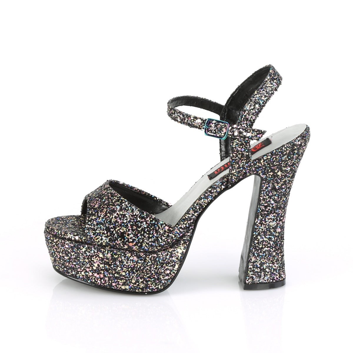 Sandalias Demonia Dolly-09 Glitter Mujer Multicolor | MX-2-PVH