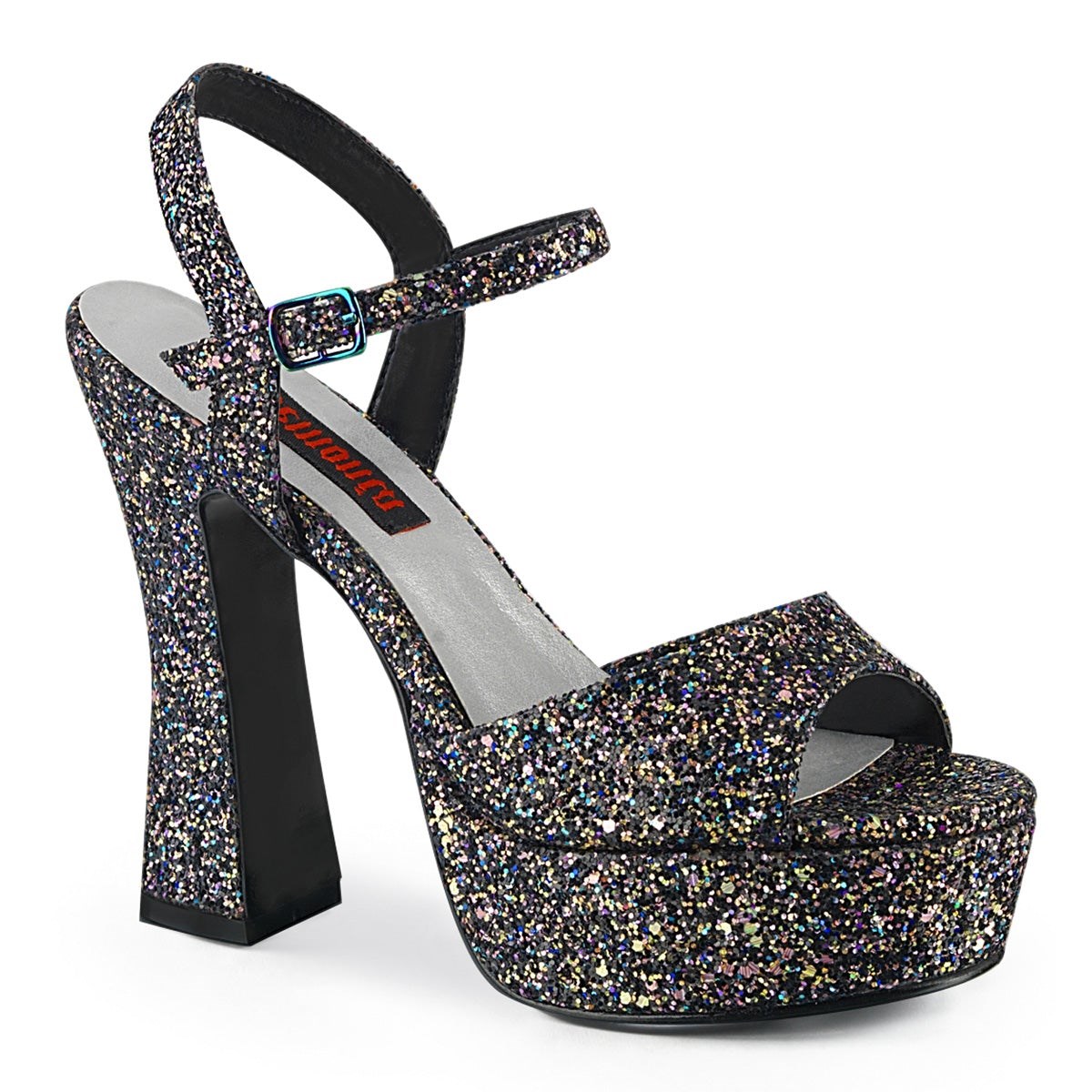 Sandalias Demonia Dolly-09 Glitter Mujer Multicolor | MX-2-PVH