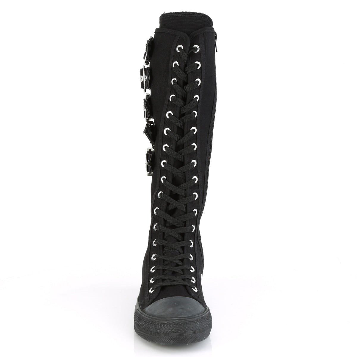 Tenis Demonia Deviant-310 Lona Hombre Negros | MX-6-SDX