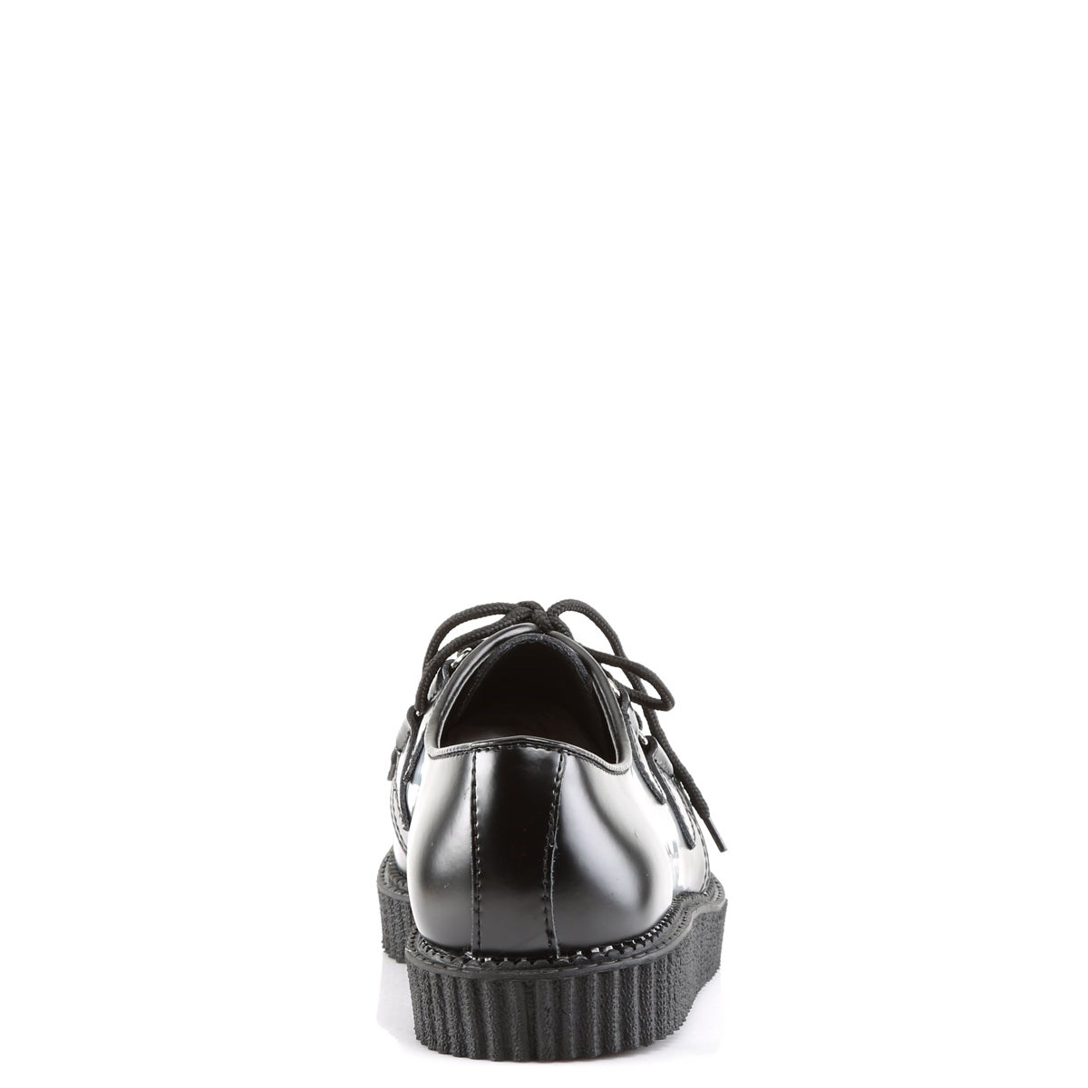 Zapatos Creepers Demonia Creeper-602 Cuero Mujer Negros | MX-1-QYK