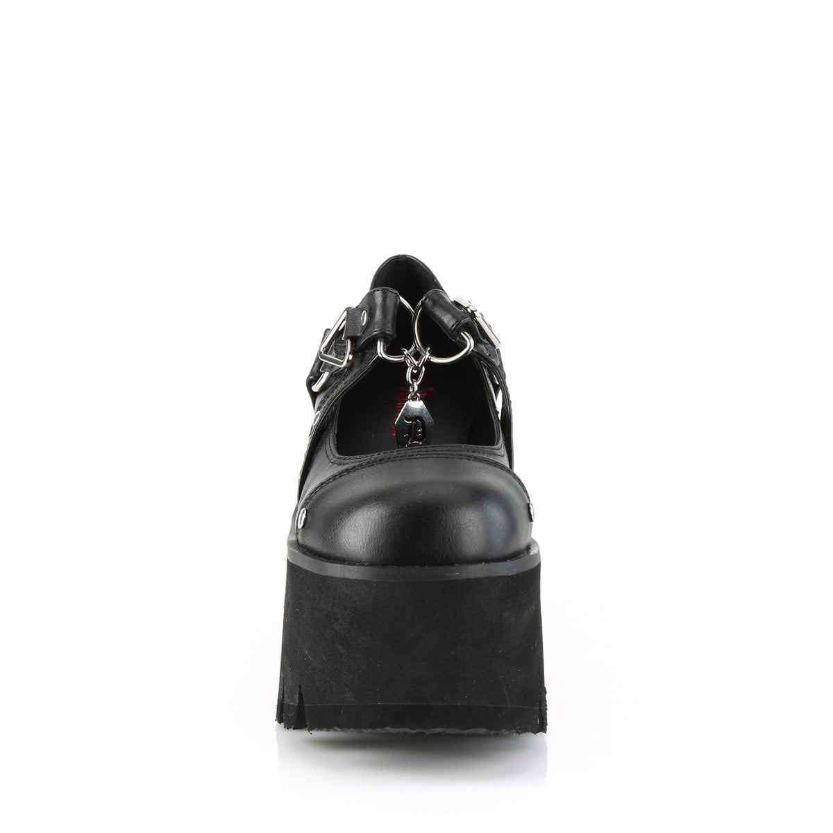 Zapatos Mary Jane Demonia Ashes-33 Vegan Cuero Mujer Negros | MX-3-BLS