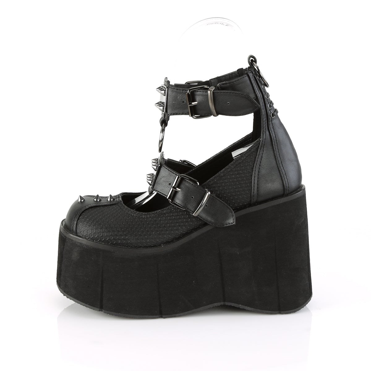 Zapatos Mary Jane Demonia Kera-12 Vegan Cuero Mujer Negros | MX-7-BCT