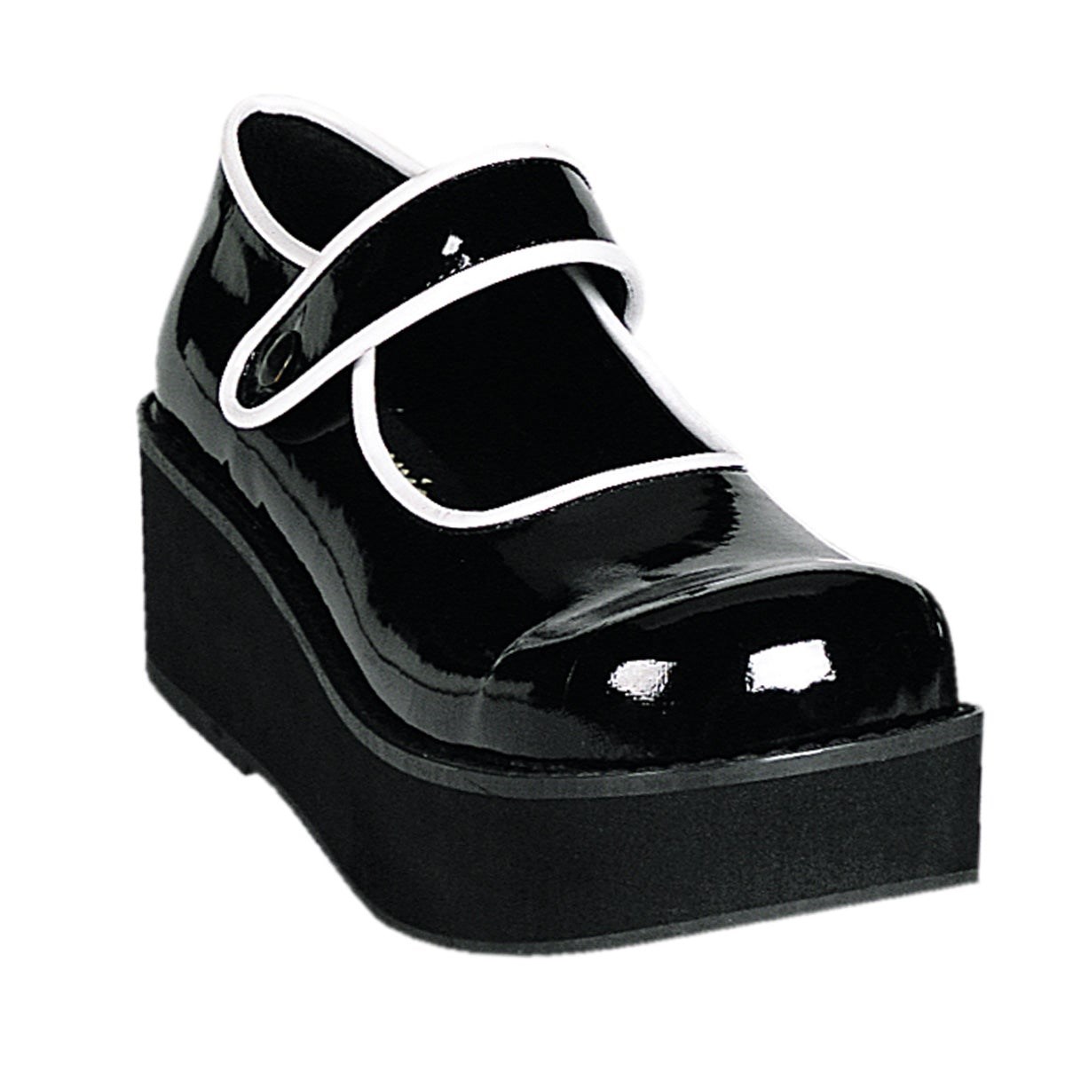 Zapatos Mary Jane Demonia Sprite-01 Charol Mujer Negros | MX-1-ECW